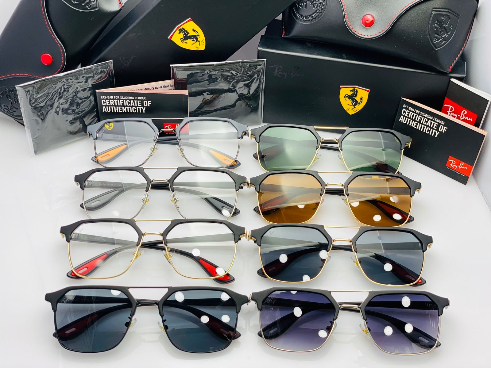 Premium Square Frame Sunglasses Stylish Metal Bridge Eyewear For Men And Women With Gradient Lenses