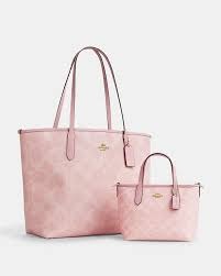 Tote Bag Stylish Shoulder Handbag for Women Size 16 * 11 inch Durable & Spacious Color (Pink) - Image 2