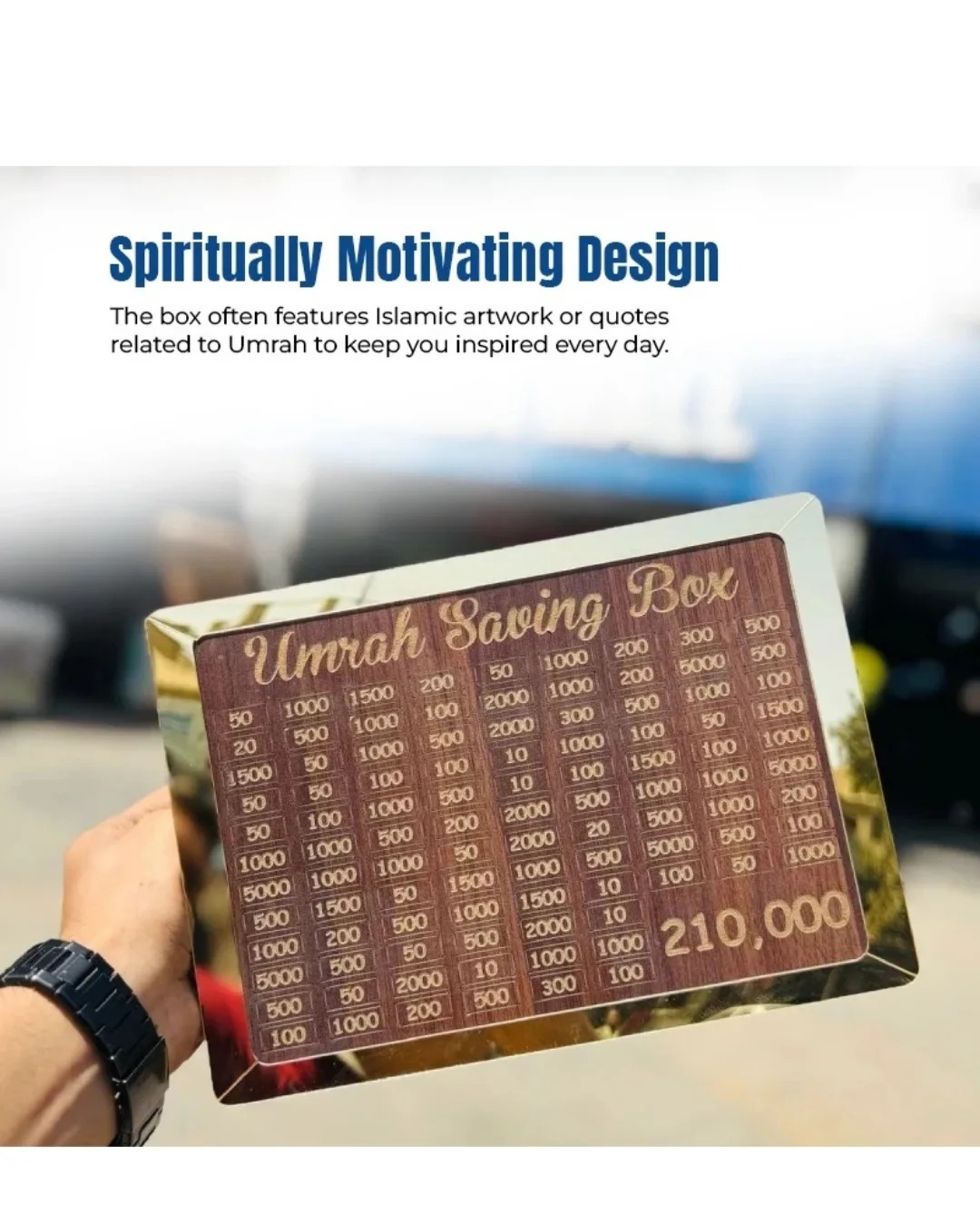 Umrah Saving Box - Box For Umrah Saving - Image 4