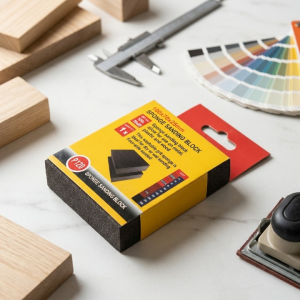 Sponge Sanding Block  Flexible Abrasive Block for Smooth Surface Finishing