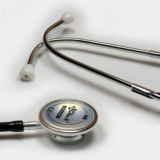 Ucheck Original Dual Head Stethoscope Professional Double-Sided Stethoscope for Doctors, Nurses & Medical Students