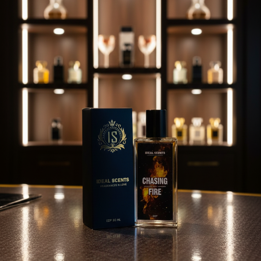 Chasing Fire Fragrance | 50ml | Inspired by Tuscan Leather | Long Lasting 810 Hours | Made in Pakistan