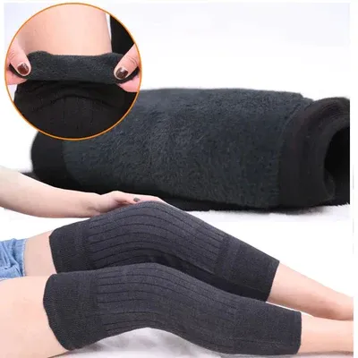1 Pair Knee Warmer | Winter Warm Thermal Knee Warmers - Image 3