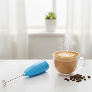 Coffee Beater & Milk Frother Mini Handheld Egg Whisk, Drink Mixer & Foamer for Kitchen Use | Practical Cooking Tool (Random Color)