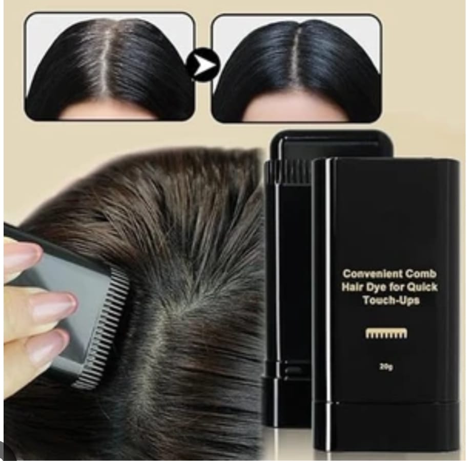 Gegemon Black Hairdressing Wand | Instant Hair Color Stick | Quick Touch-Up | Easy Application 16g - Image 4