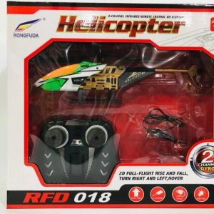 Remote Control Helicopter RFD?018 | 2D Full Flight | Rechargeable Li?Po Battery | Night Light Feature (Random Colour)
