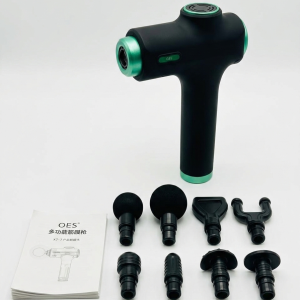 8 in 1 Multifunction Muscle Massage Gun  Deep Tissue Percussion Massager with 8 Interchangeable Heads