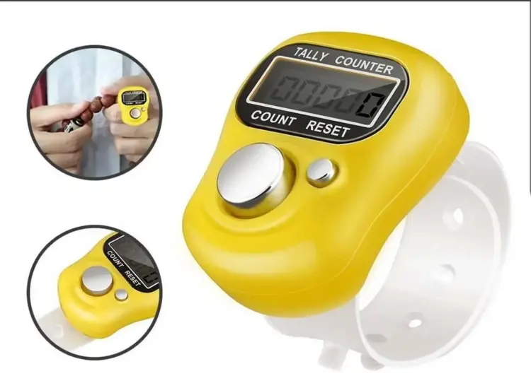 Digital Tasbeeh Counter - Mini Hand Ring Finger