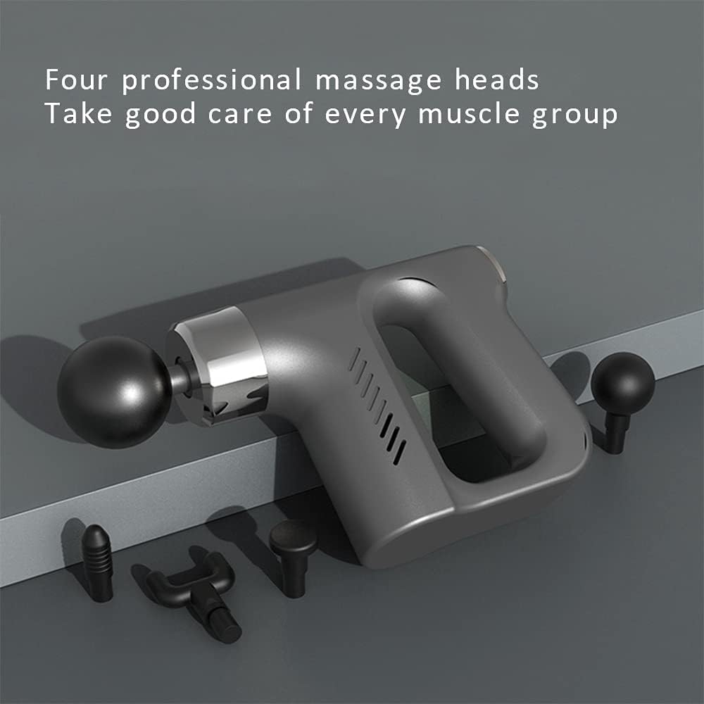 Blueidea Facial Gun Deep Muscle Massager BLD-740 Rechargeable 30W Facial & Muscle Relaxation Device (Random Color)