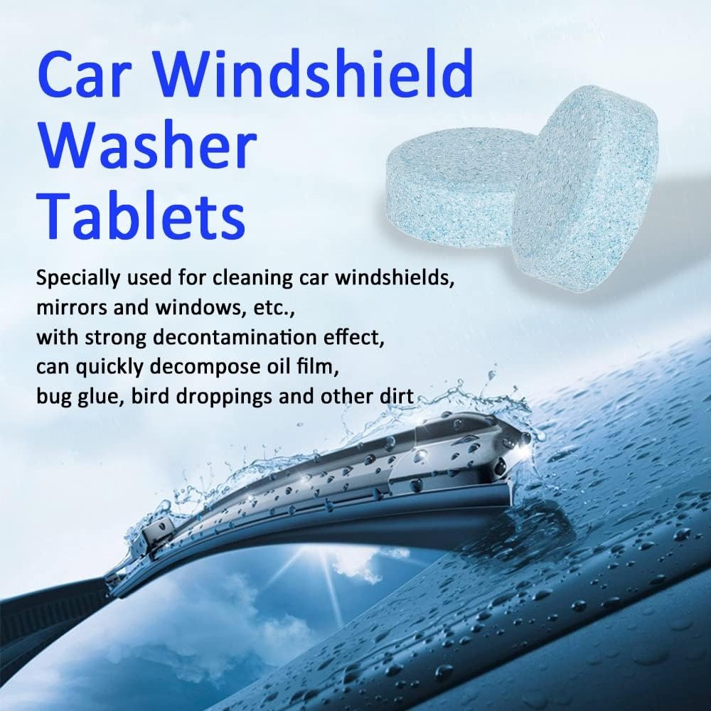 Car Windshield Washer Fluid Concentrate Tablets | 20-Tablets - Image 3