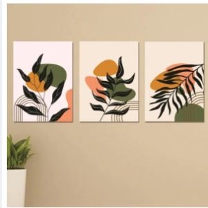 Set of 3 Wooden Photo Tile Frames  Spiritual Wall Art Decor, 8×11 inches