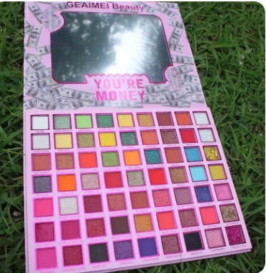 63 colors Eye shadow palette High quality Long Lasting High pigmentation Water proof make up kit - Image 4