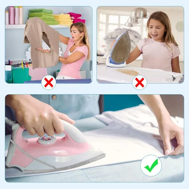 Iron Cover Protector – Non-Stick, Heat-Resistant Ironing Shoe for Clothes Protection, Prevents Scorch Marks & Ensures Smooth Ironing - Image 3