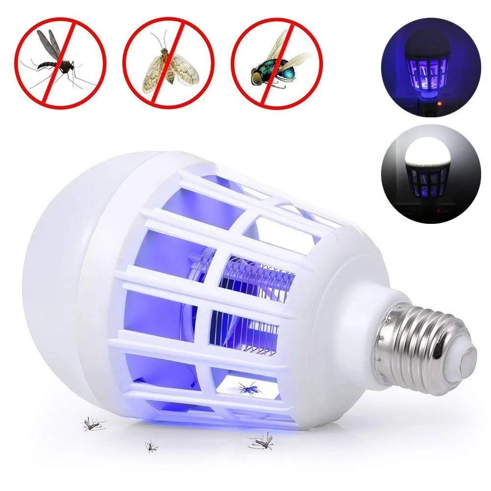 Mosquito Killer Bulb 2-in-1 UV Mosquito Killer & Energy-Saving LED Light - Image 2