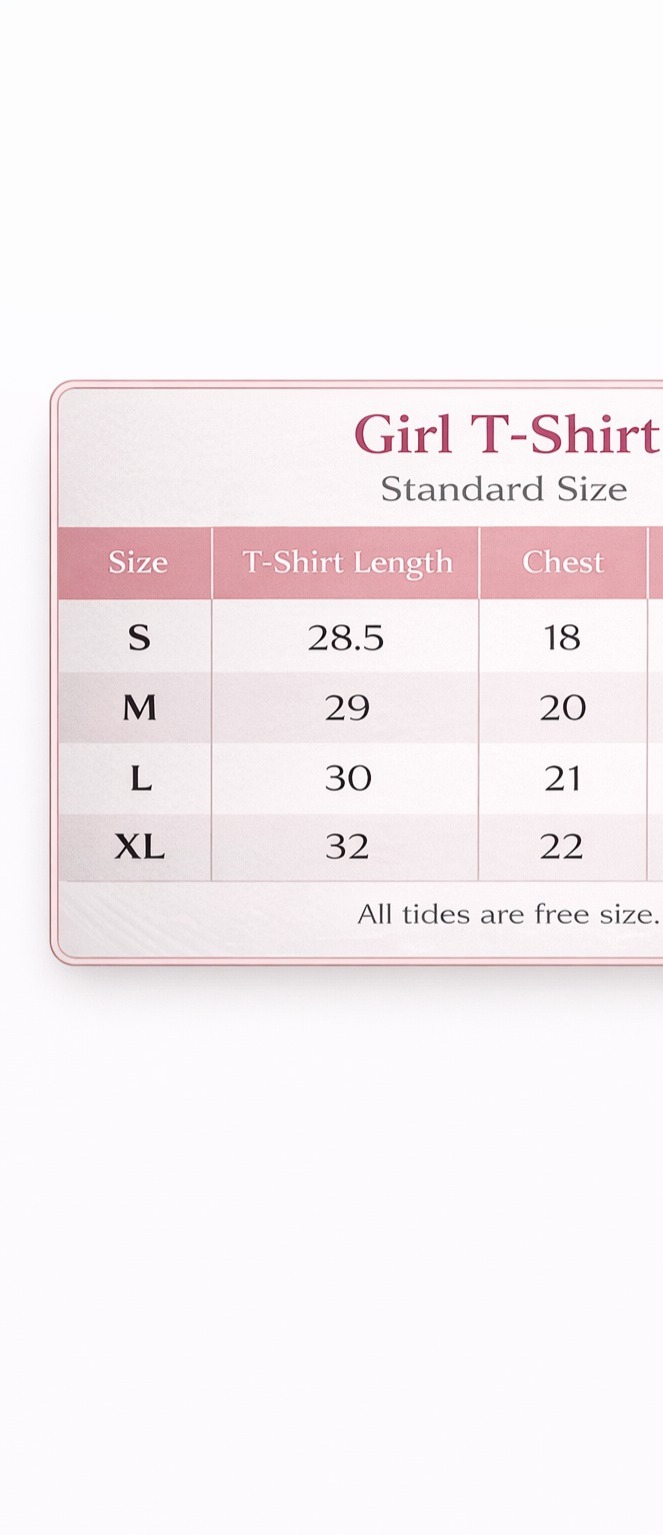 Girls Stylish Half Sleeve T-Shirt Soft Fabric & Trendy Look - Image 4