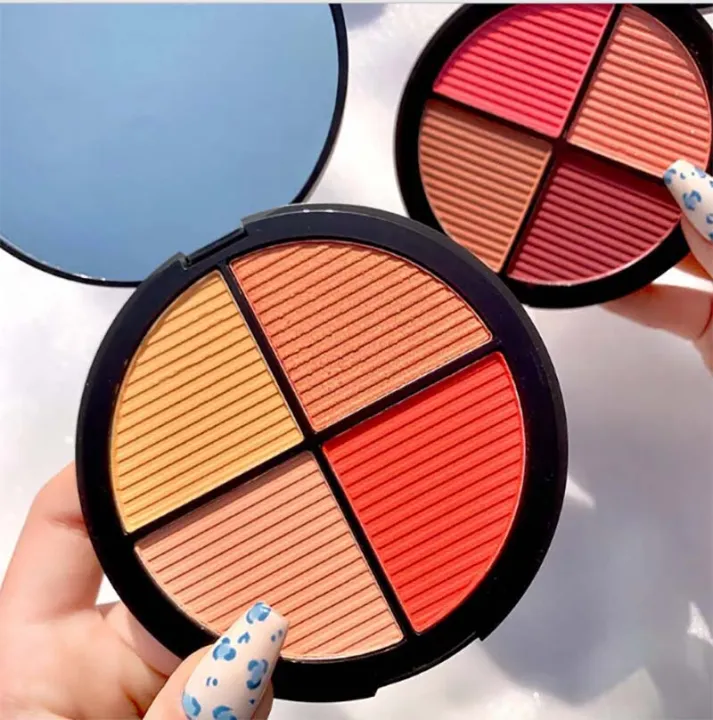 Kaxier New Four Color Blusher dyeing plates for professional pink console Makeup - Image 4