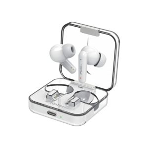 Fontec Glow Airbuds ENC Gaming Wireless Earbuds with Deep Bass & LED Display