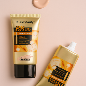 8 in 1 BB Collagen Foundation  All-in-One Makeup & Skincare with Whitening, Brightening, Moisturizing, Anti-Aging, UV Protection, Concealing & Long-Lasting Coverage