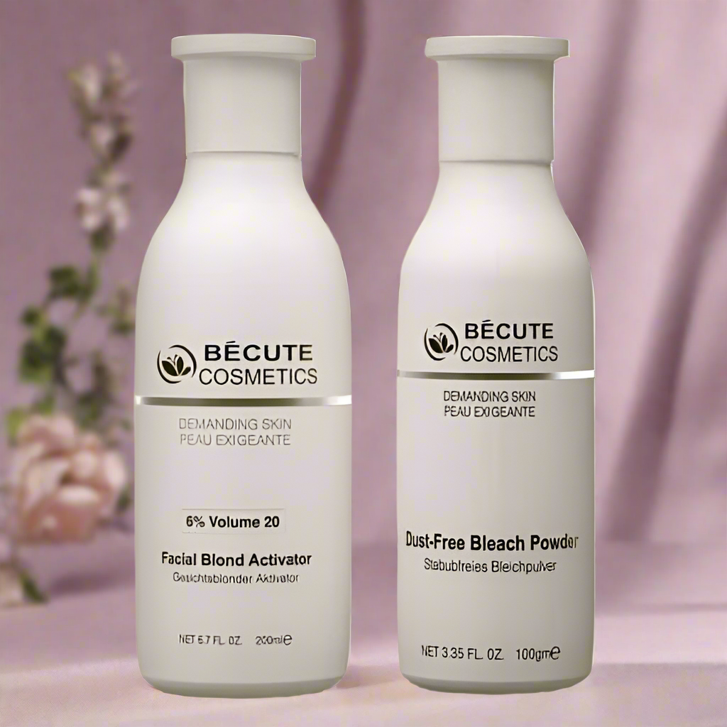 Becute skin polish set - Becute Bleach Powder & Facial Blonde Activator (200ml) - Image 2