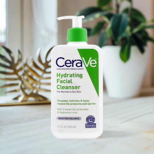 Pack of 2 CeraVe Hydrating Cleanser 236 ml + Niacinamide Serum 30ml Deal | Perfect Deal CeraVe Hydrating Cleanser & Niacinamide Serum - Image 2