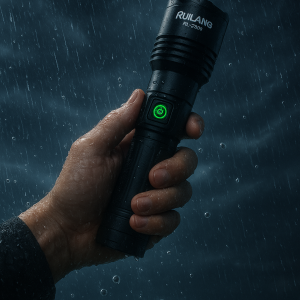 RL-2308 High-Power Rechargeable LED Flashlight Long Range, Durable & Energy Efficient