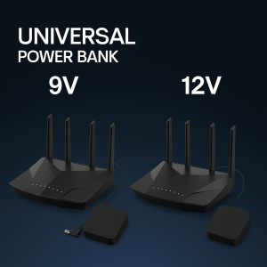 Wifi Router Power Bank 20000 mAH Reliable Backup Power for Seamless Internet Connectivity