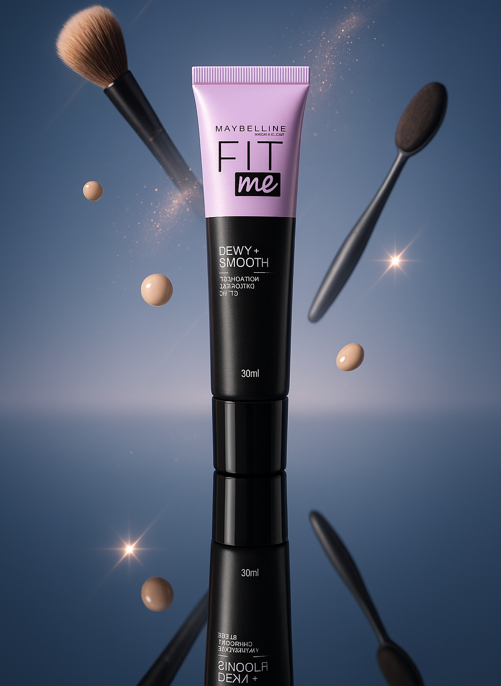 Maybelline Fit Me Luminous + Smooth Primer  Hydrating Liquid Face Primer with SPF 20  30ml