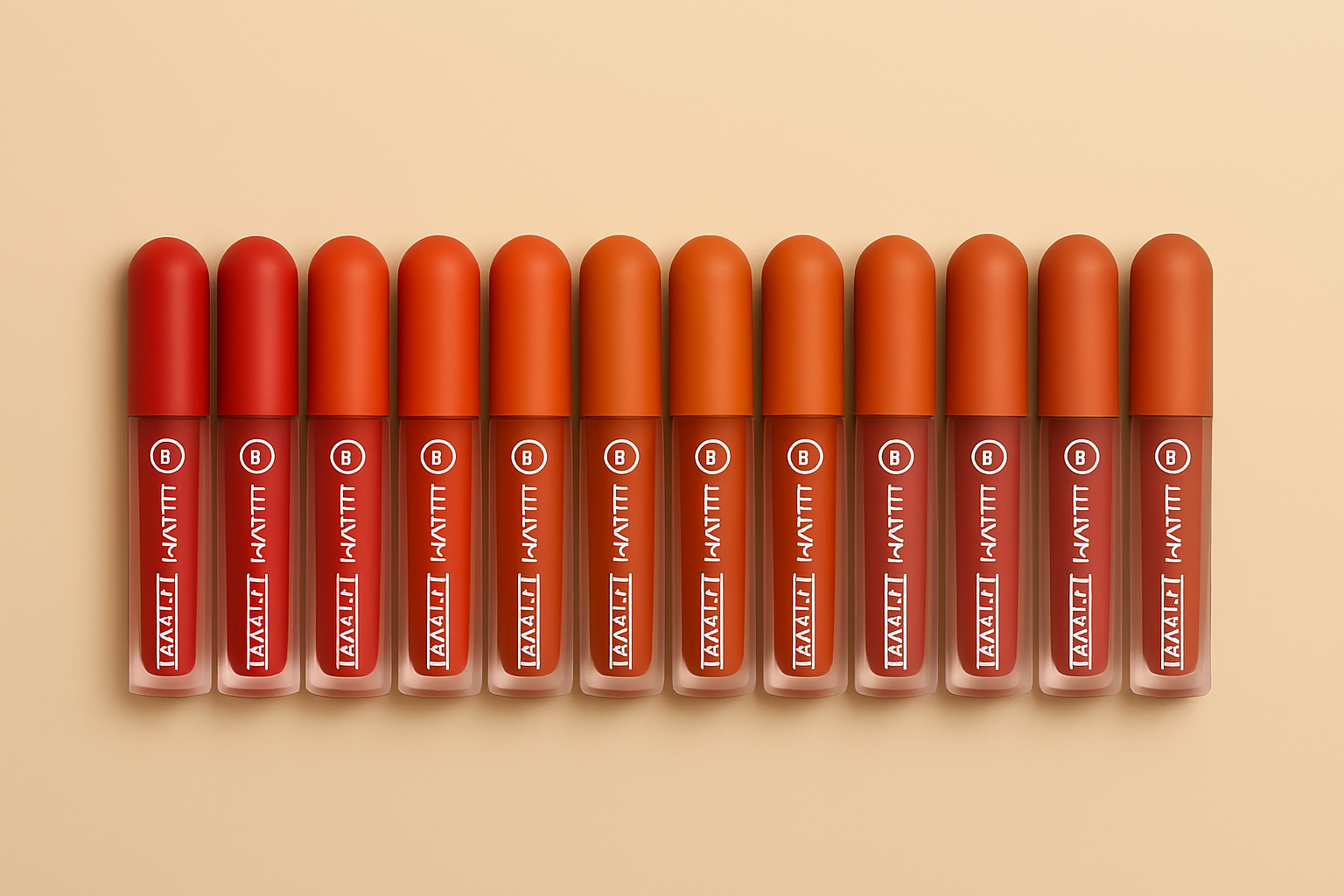 Nude Shades High Pigmented Lipgloss Set of 6 & 12 Creamy Long-Lasting Glosses | Moisturizing, Smooth Finish & Everyday Wear - Image 2