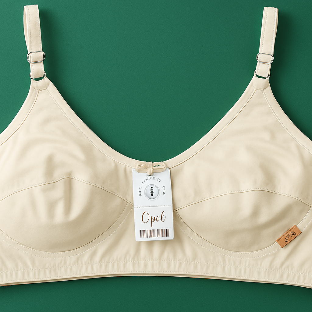 Jersey Soft Fabric Non-Padded Bra for Women Plain Comfortable & Lightweight Everyday Wear Lingerie in Beige, Available Sizes 32 to 42 - Image 3