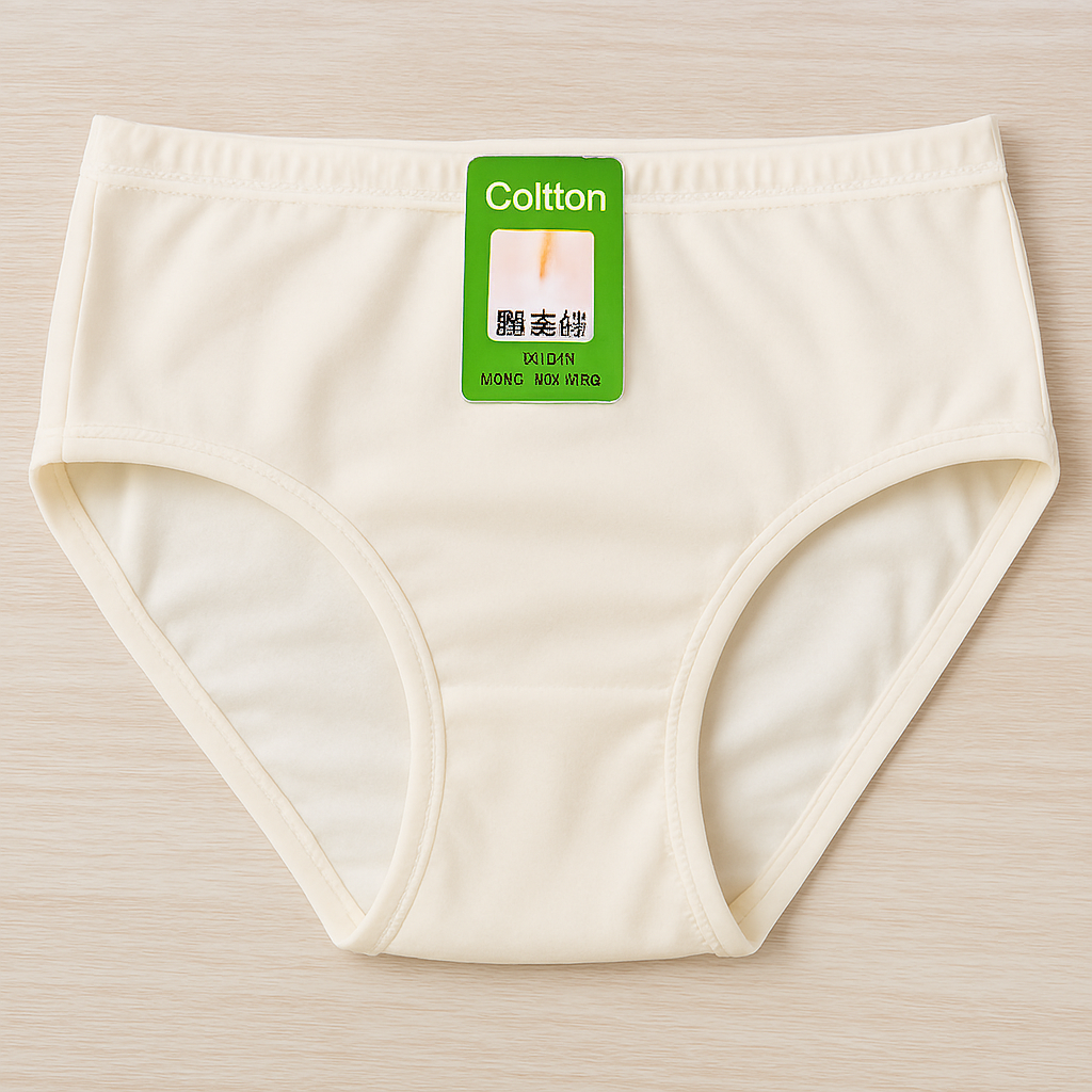Jersey Plain Panties for Women Soft, Comfortable & Lightweight Everyday Underwear, Available in Sizes S, M, L (Beige) - Image 4
