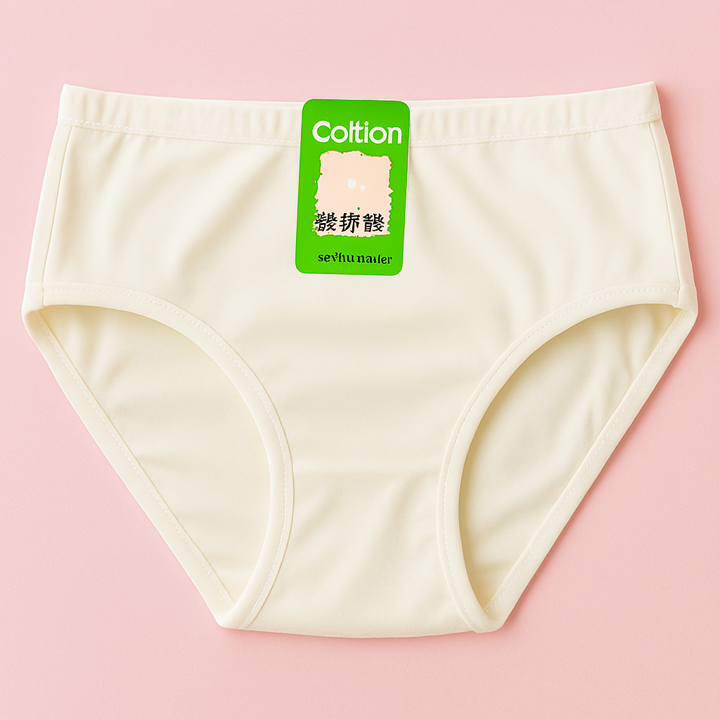 Jersey Plain Panties for Women Soft, Comfortable & Lightweight Everyday Underwear, Available in Sizes S, M, L (Beige) - Image 2