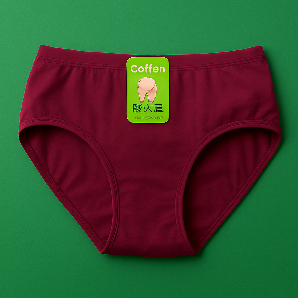 Jersey Plain Panty for Women Soft, Lightweight & Comfortable Everyday Underwear, Breathable Jersey Fabric in Maroon - Image 2