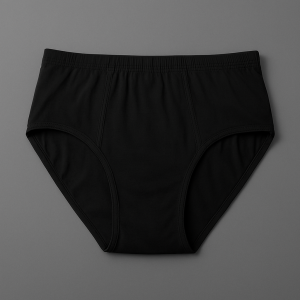 Jersey Plain Panty for Women High Quality Soft & Lightweight Fabric, Black (S, M, L)