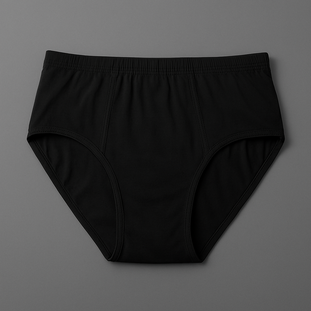 Jersey Plain Panty for Women High Quality Soft & Lightweight Fabric, Black (S, M, L)