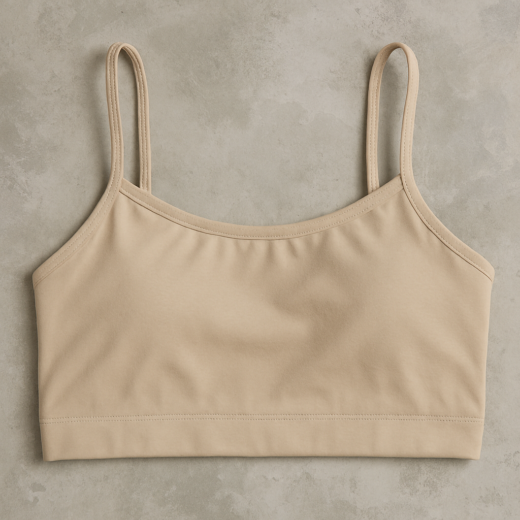 Teenagers Malai Non-Padded Bra Soft, Lightweight & Comfortable Everyday Wear Lingerie, Plain Design in Beige, Sizes 28, 30, 32 - Image 4