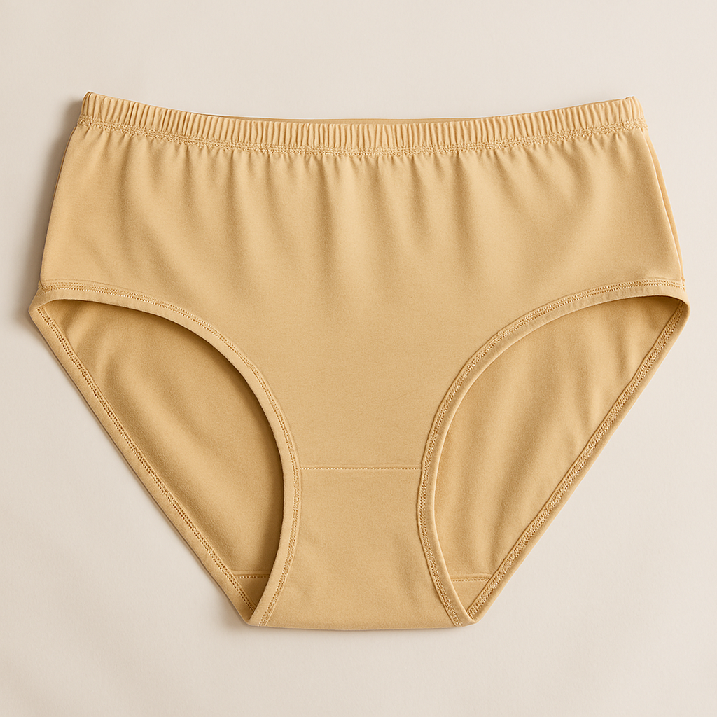 Jersey Plain Panty for Women Soft, Comfortable & Lightweight Fabric, Skin (S, M, L) - Image 2