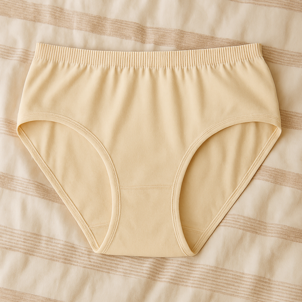 High Quality Pure Cotton Soft Fabric Panty Comfortable Everyday Wear (Skin, S/M/L) - Image 2