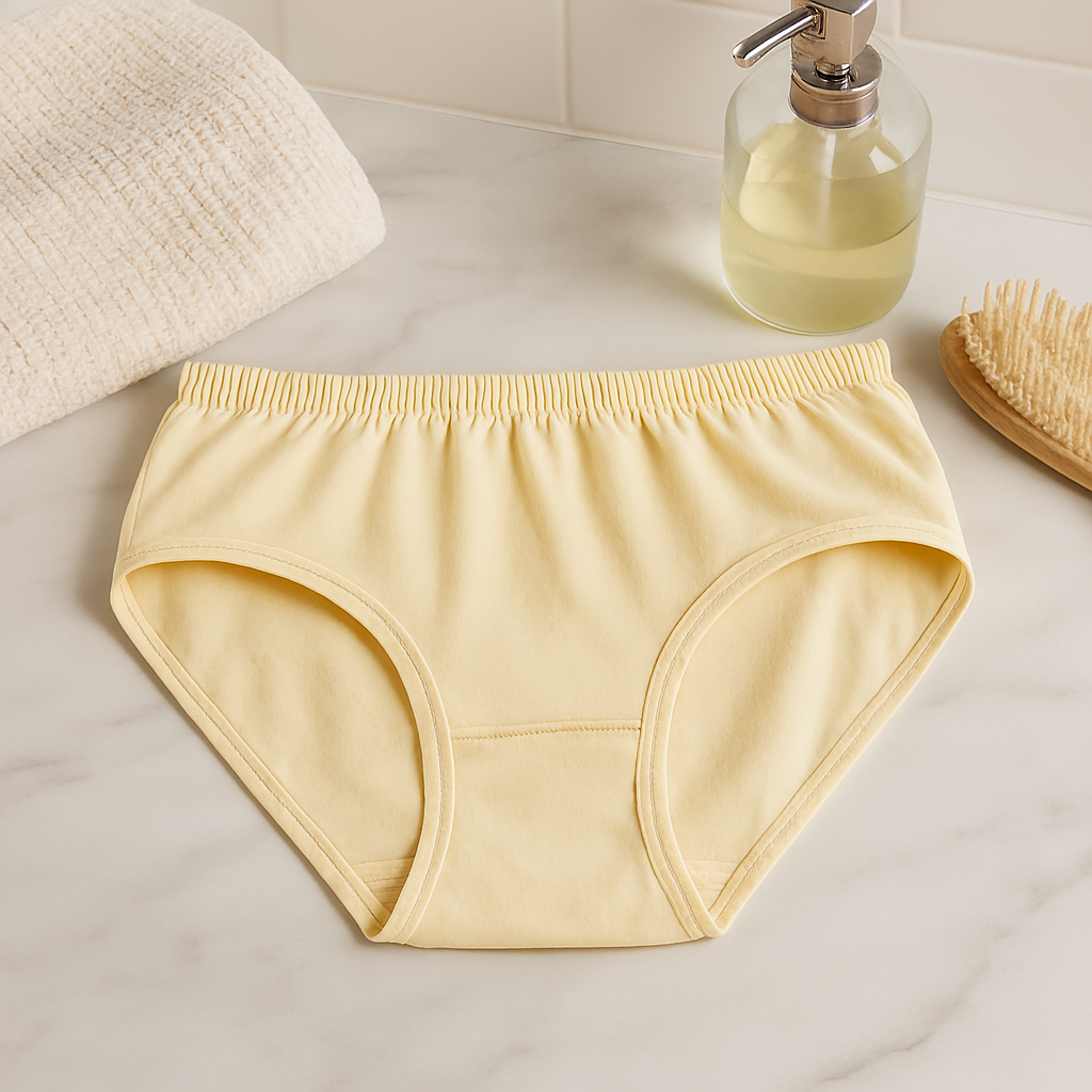 High Quality Pure Cotton Soft Fabric Panty Comfortable Everyday Wear (Skin, S/M/L) - Image 3