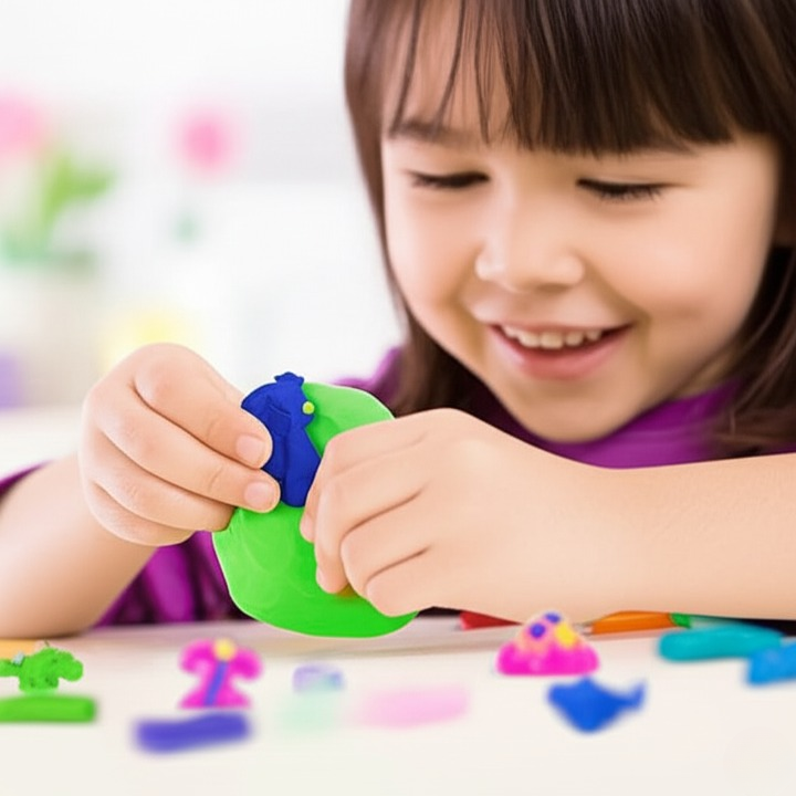 Modeling Clay Set for Kids and Adults 12 Vibrant Colors Soft, Non-Sticky, Non-Drying Clay for Creative Arts, Crafts, Sculpting, and Educational Play Safe and Easy to Use (Random Color) - Image 3