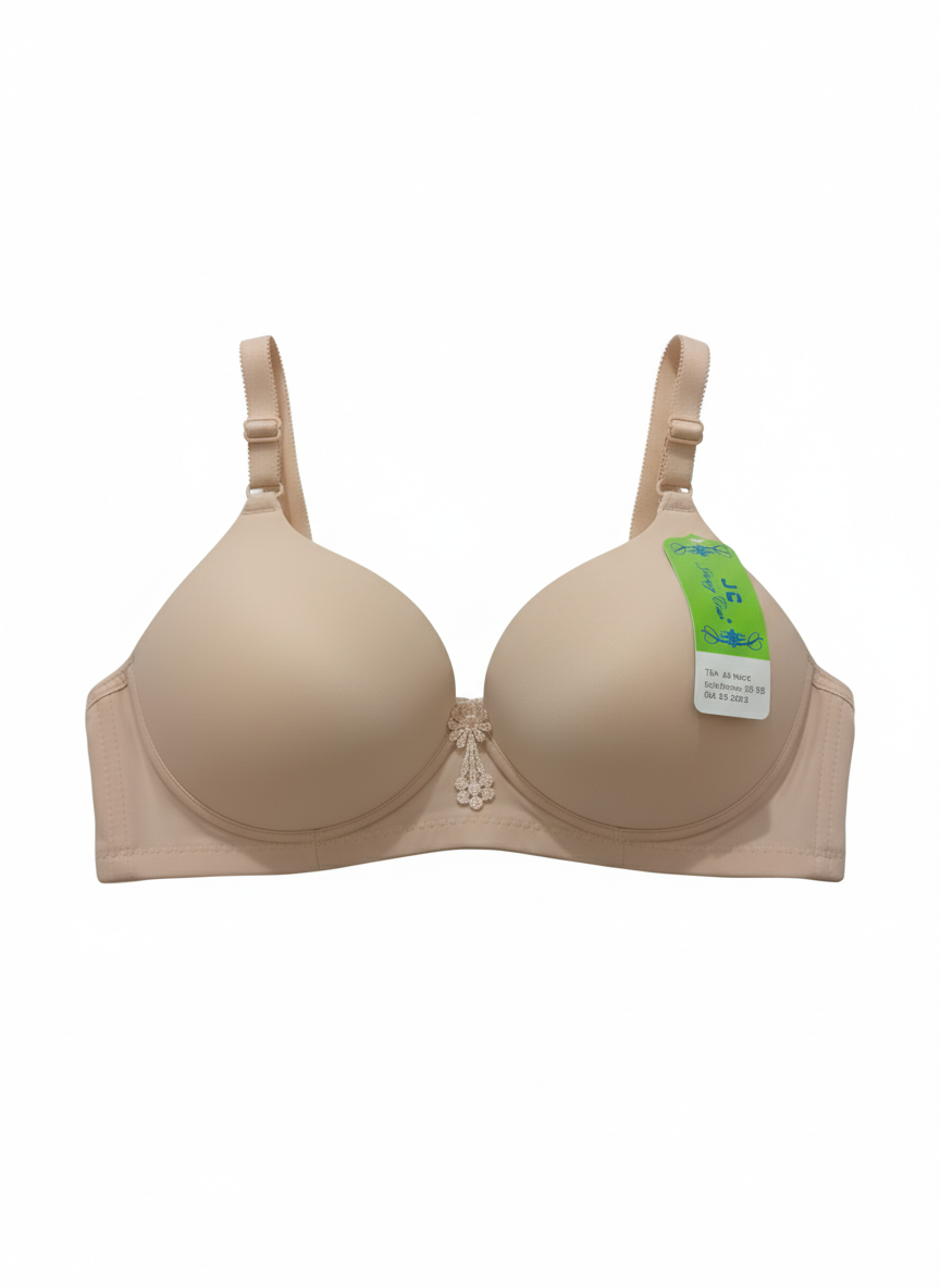 Jersey Sequins Padded Bra Stylish, Comfortable & Lightweight Everyday Wear