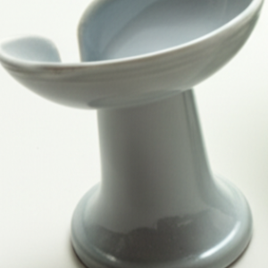 Ceramic Soap Holder with Drain  Elevated Design Bathroom Sink Dish for Bar Soaps