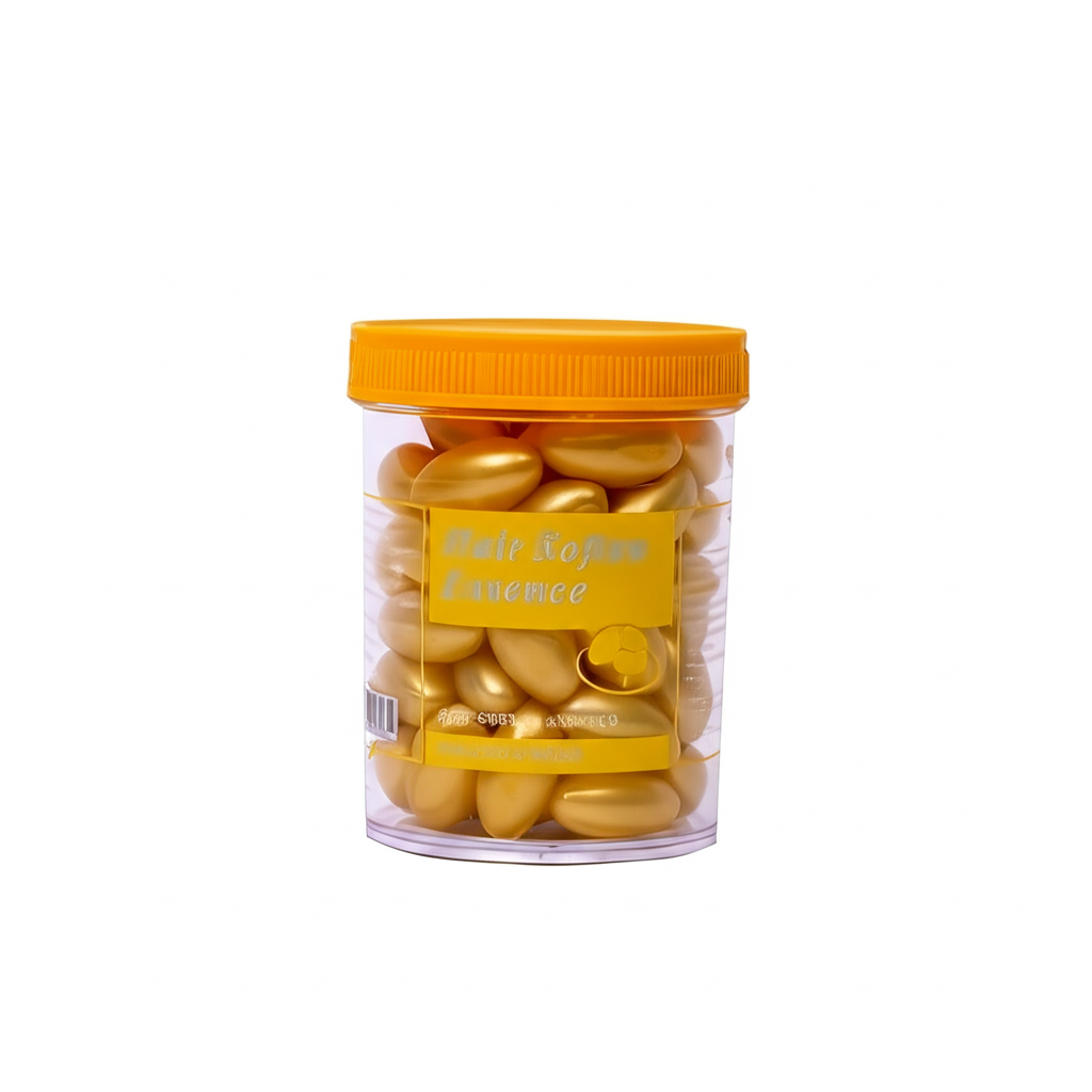 Hair Soften Essence Capsules 60 Softgel Capsules for Nourishing, Hydrating & Softening Dry, Damaged & Frizzy Hair Oil-Based Formula for Shine - Image 4