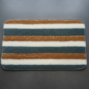 Versatile Absorbent Mat  25"x16" Ultra-Soft Microfiber Quick-Dry Mat with Non-Slip Backing for Bathroom, Kitchen, and Living Spaces ( Random Design)