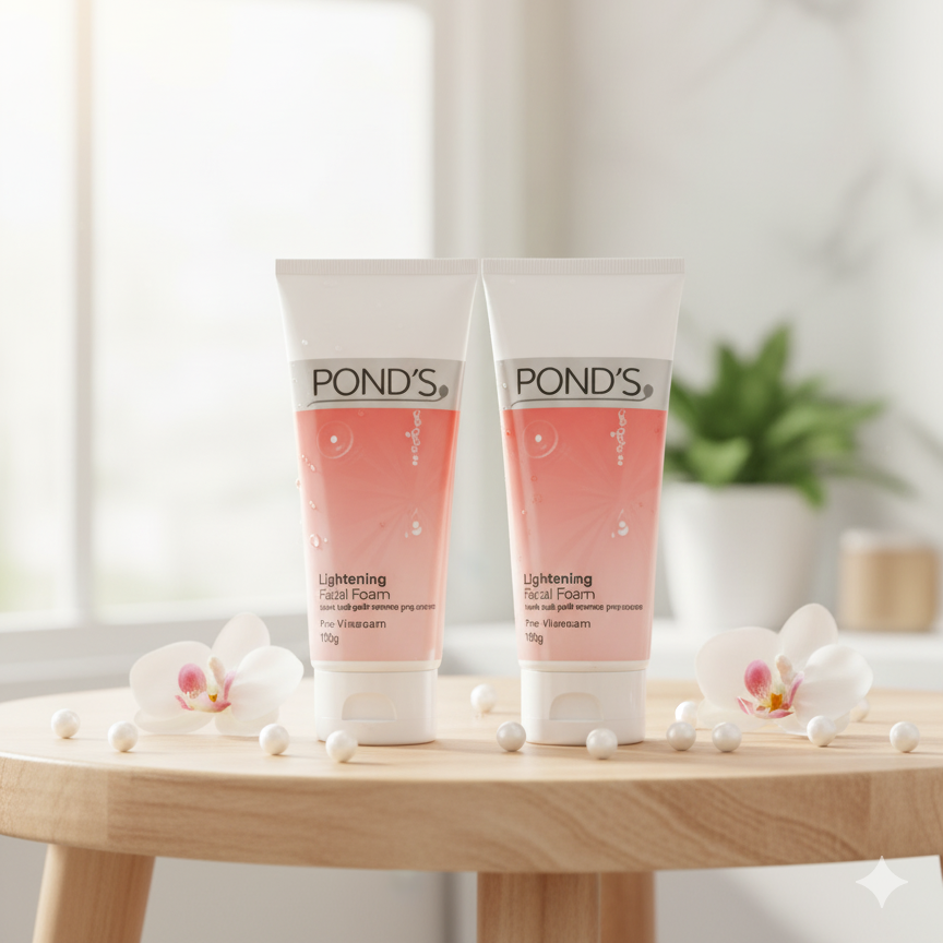Ponds White Beauty Face Wash 150g Brightening Daily Cleanser for Radiant Skin | Gentle Liquid Formula - Image 2