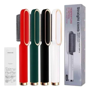 HQT-909B Hair Straightener Ceramic Heated Hair Brush | brush straightener | Ceramic Heated Hair | Hair styling | Hair Beauty Tool