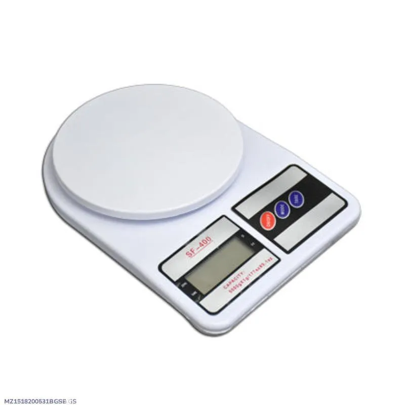 Digital Kitchen Scale 1000g | Precision Food Weight Measuring Scale for Cooking & Baking | White ABS Plastic Kitchen Weighing Scale Pakistan - Image 5