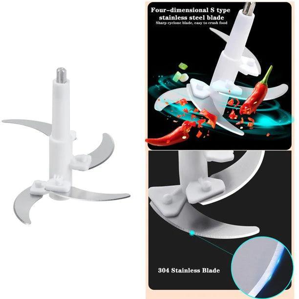 Multifunctional Manual Meat Grinder & Food Chopper – Hand Press Vegetable, Meat, Fruit & Garlic Mincer for Kitchen - Image 5