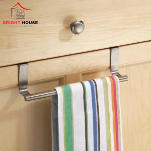 Black Metal Under Shelf Kitchen Organizer Rack – Space Saving Storage for Kitchen & Home