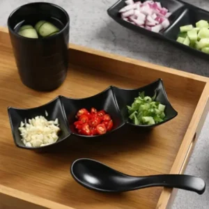 Multicolor Plastic Salad Tray/Dish – Lightweight Serving Bowl for Salads, Fruits & Snacks