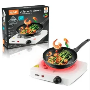 1000W Electric Hot Plate Stove – Portable Stainless Steel Single Burner Cooker for Home & Outdoor Use